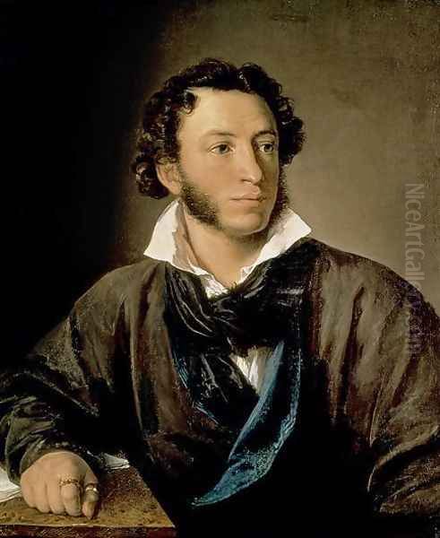 Portrait of Alexander Pushkin 1799-1837 - view 1