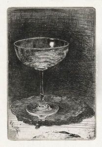The Wine Glass by James Abbott McNeill Whistler