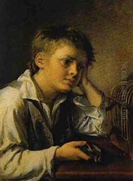 Boy With A Dead Goldfinch 1829 - view 1