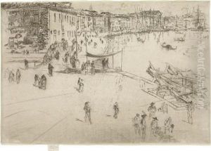 The Riva No 2 by James Abbott McNeill Whistler