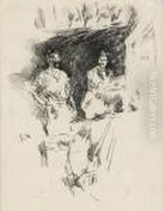 The Brothers by James Abbott McNeill Whistler