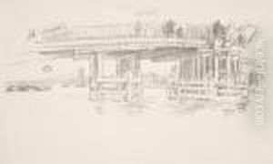 Old Battersea Bridge, From: Notes by James Abbott McNeill Whistler