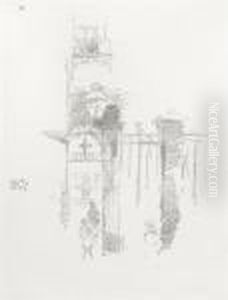 Entrance Gate by James Abbott McNeill Whistler