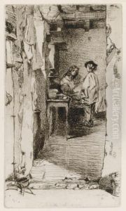 The Rag Gatherers' by James Abbott McNeill Whistler