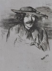 Self Portrait Of The Artist by James Abbott McNeill Whistler