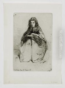 Twelve Etchings From Nature - Fumette by James Abbott McNeill Whistler