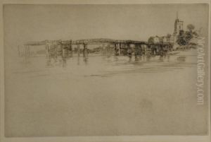 Little Putney, No. 1 by James Abbott McNeill Whistler