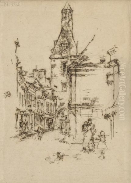 Clock-tower, 
Amboise - view 1