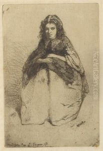 Fumette, From Twelve Etchings Fromnature by James Abbott McNeill Whistler