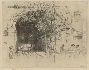 The Traghetto, No. 2 by James Abbott McNeill Whistler