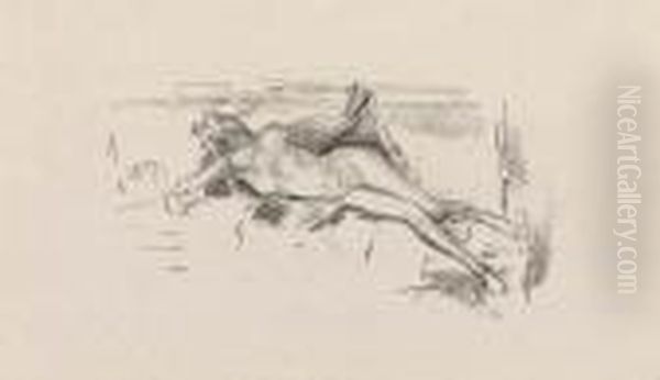 Nude Model, Reclining - view 1