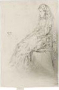 Fanny Leyland by James Abbott McNeill Whistler