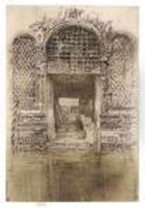 The Doorway, From Twelve Etchings by James Abbott McNeill Whistler