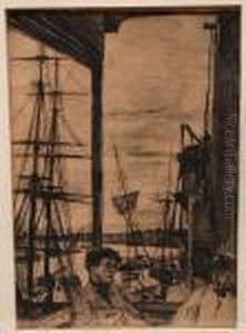 "rotherwhithe" by James Abbott McNeill Whistler