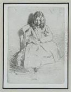Annie Seated by James Abbott McNeill Whistler