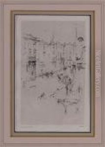 "alderney Street," by James Abbott McNeill Whistler