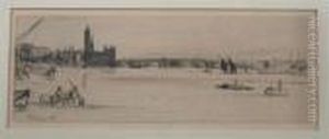 Old Westminster Bridge by James Abbott McNeill Whistler