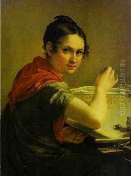 Gold Embroideress 1826 - view 1
