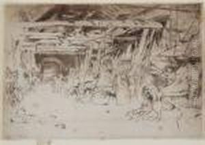 Wheelwright by James Abbott McNeill Whistler