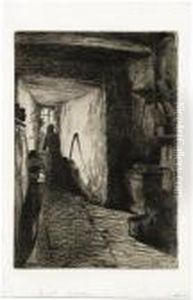 The Kitchen by James Abbott McNeill Whistler
