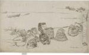 Lobster-pots by James Abbott McNeill Whistler