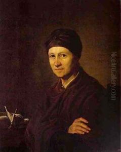 Portrait Of AI Tropinina 1820 by Vasili Andreevich Tropinin