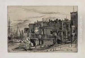 Thames Police by James Abbott McNeill Whistler