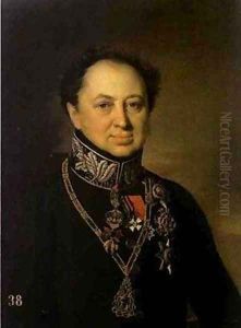 Portrait Of DP Tatishchev 1838