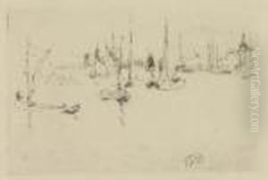 Boats by James Abbott McNeill Whistler