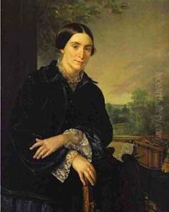 Portrait Of EA Selivanovskaya 1852