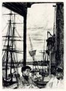 Rotherhithe, From Sixteen Etchings