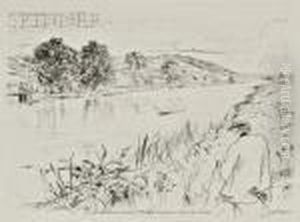 Sketching #1 by James Abbott McNeill Whistler