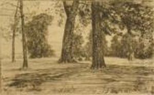 Greenwich Park by James Abbott McNeill Whistler