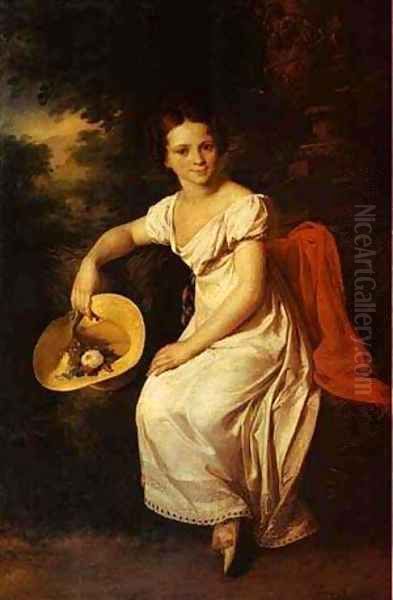 Portrait Of The Dancer Ts Karpakova 1818 - view 1