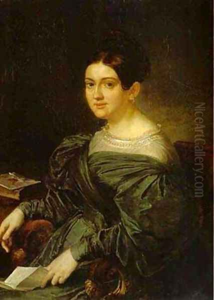 Portrait Of The Writer In Kozhina 1836 - view 1