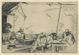 Soupe A Trois Sous. by James Abbott McNeill Whistler
