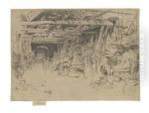 Wheelwright. by James Abbott McNeill Whistler