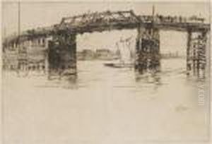 Old Battersea Bridge by James Abbott McNeill Whistler