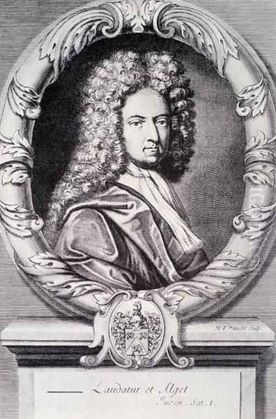 Daniel Defoe, engraved by Michael Van der Gucht 1660-1725 - view 1