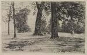 Greenwich Park. by James Abbott McNeill Whistler