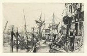 Limehouse. by James Abbott McNeill Whistler