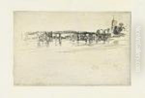 The Little Putney, No. 1. by James Abbott McNeill Whistler