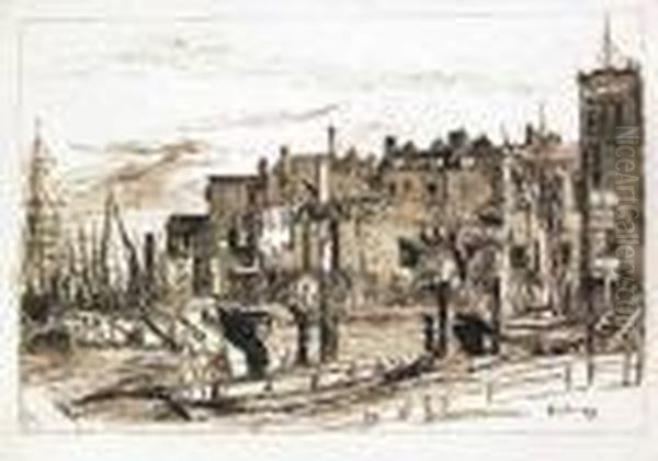Thames Police Or Wapping Wharf - view 1