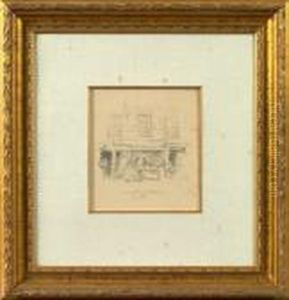 Maunder's Fish Shop, Chelsea by James Abbott McNeill Whistler