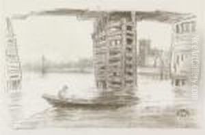 The Broad Bridge by James Abbott McNeill Whistler