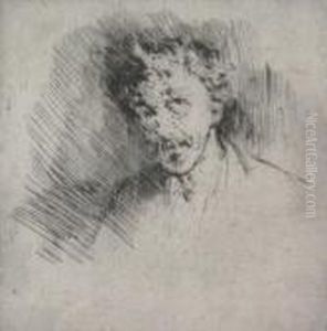 Whistler With The White Lock by James Abbott McNeill Whistler