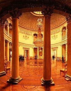 Interior of the Rotunda in the Winter Palace, 1834