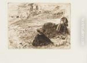 Nursemaid And Child by James Abbott McNeill Whistler