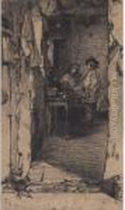 The Little Rag Gatherers by James Abbott McNeill Whistler