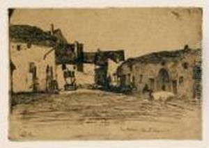 Liverdun. by James Abbott McNeill Whistler